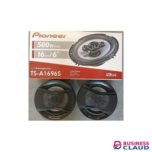 Pioneer 500W 6-inch (16cm) TS-A1696S 4-Way Coaxial Car door Audio round Speakers (Pair)