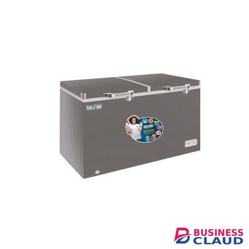 Solstar CF579ECSGSLBSS, 342L Double Door Freezer - Silver (2YRs WRTY)