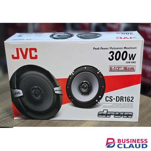 Jvc CS-DR162 6-1/2 Inch 300Watts Round 2 Way Car Door Speakers
