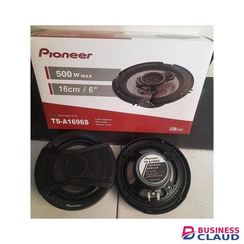 Pioneer TS-A1696S 500W Max 6-inch (16cm) 4-Way Coaxial Car door Audio round Speakers (Pair)