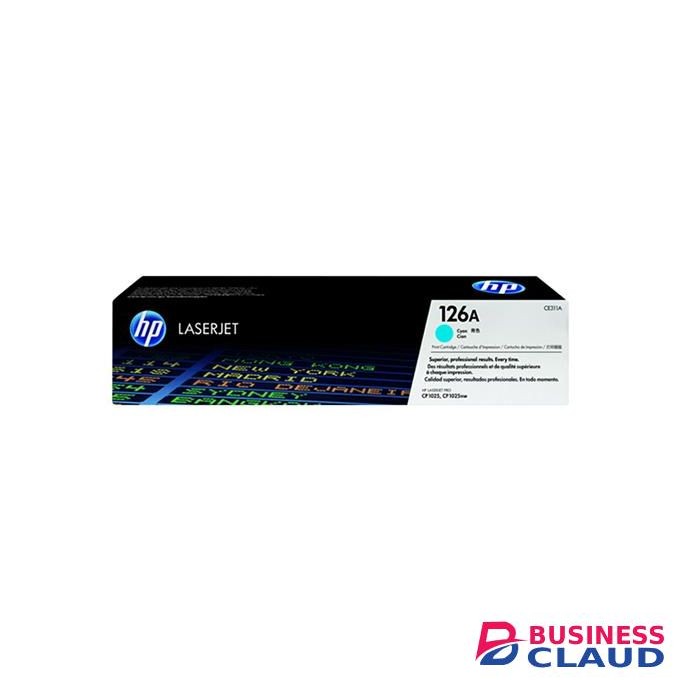 HP 126A Cyan (CE311A) LaserJet Toner Cartridge high yields and high quality
