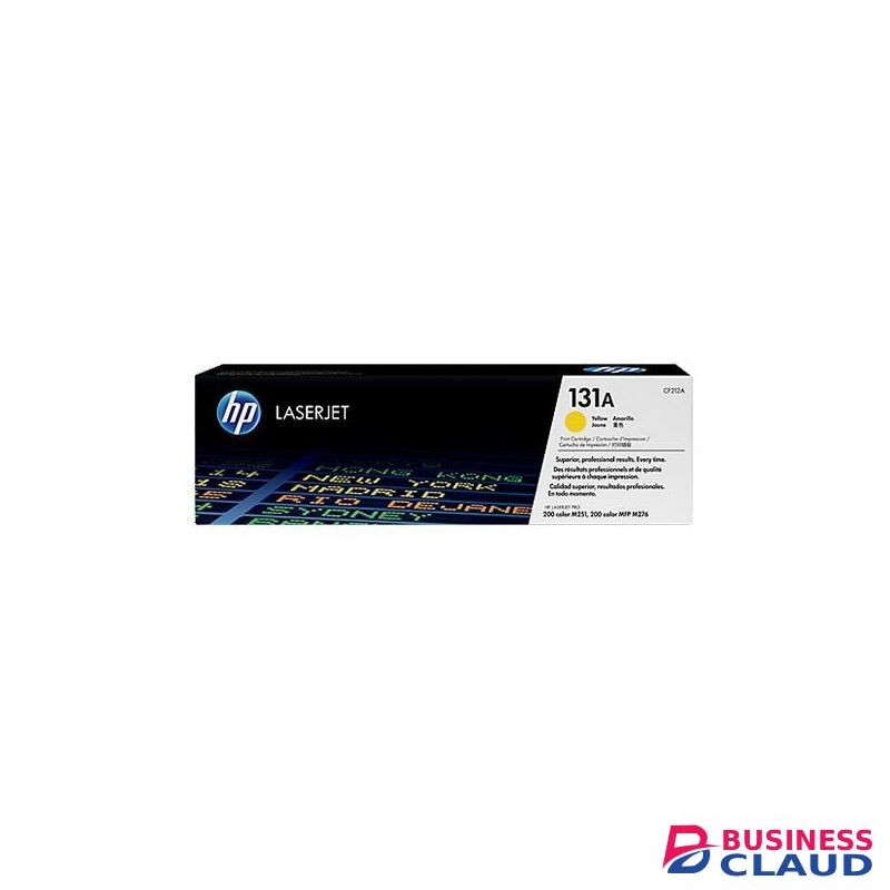 HP 131A Yellow (CF212A) LaserJet Toner Cartridge high yields and high quality