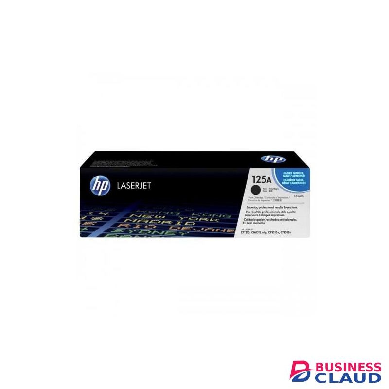 HP 125A Black LaserJet Toner Cartridge, CB540A high yields and high quality