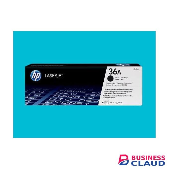 HP 36A Black Toner Cartridge – Original Quality LaserJet Toner for Clear, Sharp Prints, Reliable Performance & High Yield Printing