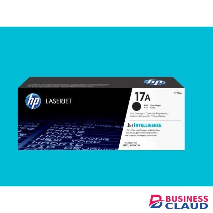 HP 17A Black Original Toner Cartridge – CF217A – Compatible with LaserJet Pro M102 / M130 Series – High Yield, Crisp Print Quality