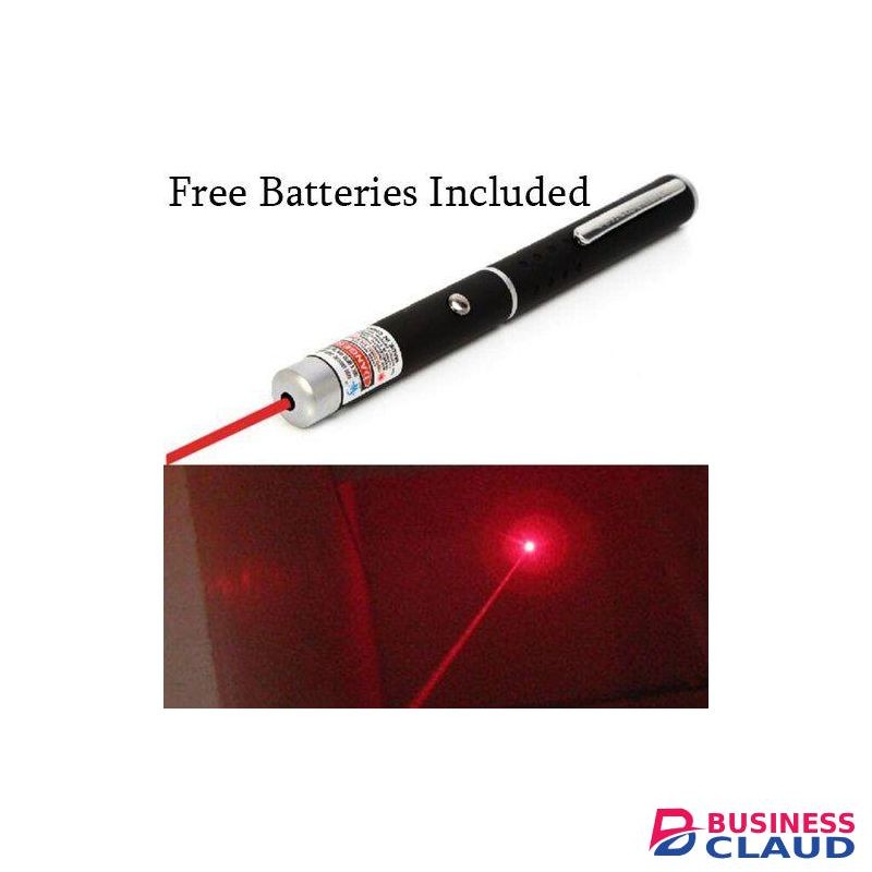 Laser Pointer - Red Laser Pen - 650nm Powerful Visible Light Beam Pet Kitten Dogs Cat Presentation