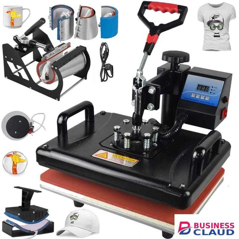 8 In 1 T-shirts,Hat,Mug,Plate Design Combo Machine