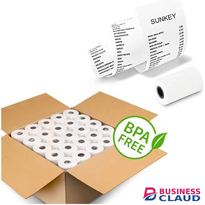 50 pieces 80x80 Cash Register POS Thermal Paper Roll