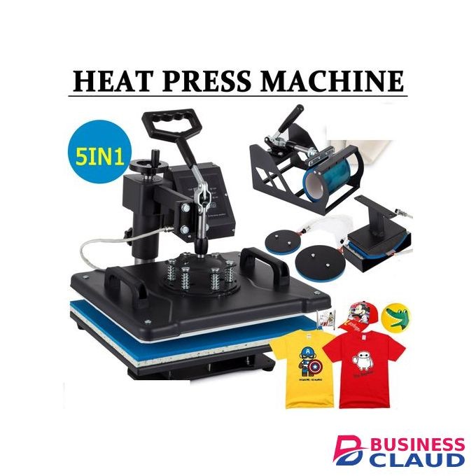 Heat Press Machine 8 In 1 For T-shirts Tiles,caps
