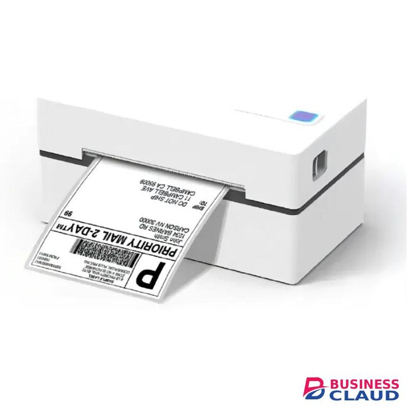 High Speed Thermal Label Printer - 150mm/s, Bluetooth, USB, Windows & Mac Compatible, Compact Design for E-commerce & Small Business