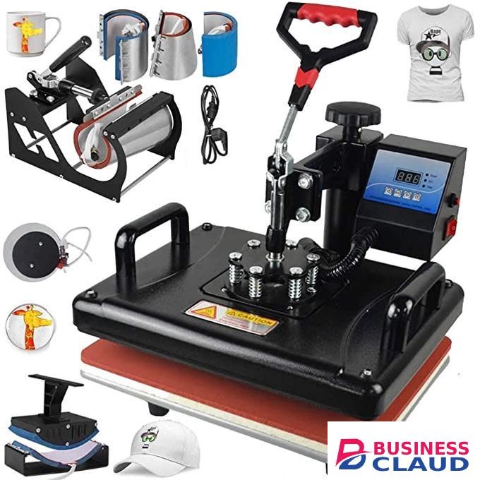 8 In 1 Combo T Shirt Heat Press Machine