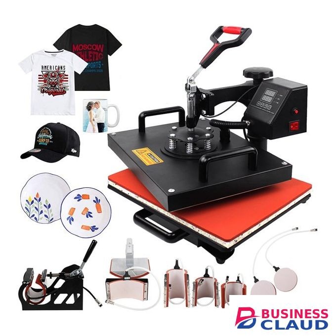 Multifunctional 8 In 1 Combo Heat Press Machine
