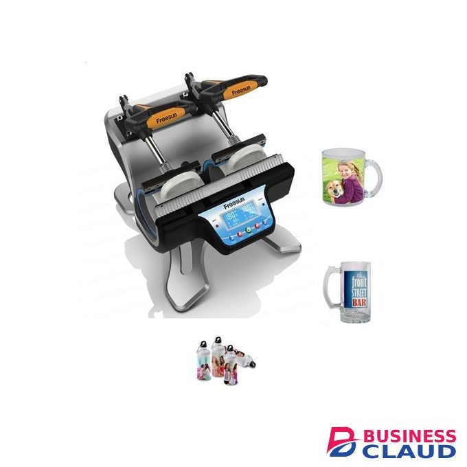 FREESUB Mug Heat Press Machine Double Station LCD