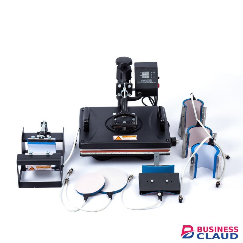 Single LCD Display Heat Press 8 In 1 Combo