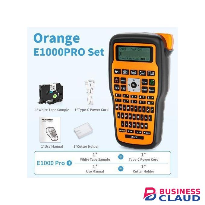E1000 Pro Handheld Label Printer.