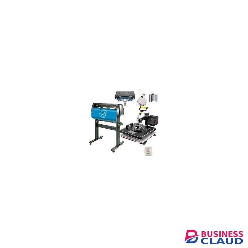 8in1 Heat Press 38"x38" Vinyl Cutter Plotter