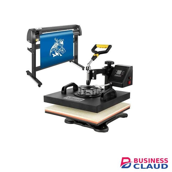 Heat Press and Vinyl Cutter 2feet Plotter Machine