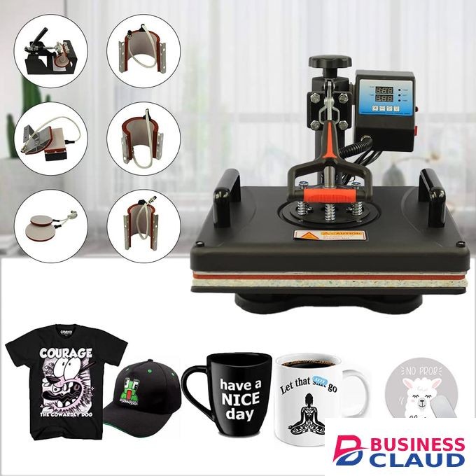 360 Degree Swivel For T Shirts,Mug,Hat,Plate,Cap