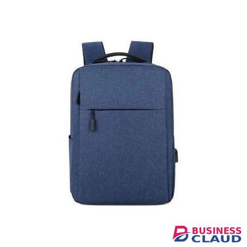Blue Antitheft Laptop Bag – With USB Charging Port – Waterproof & Stylish