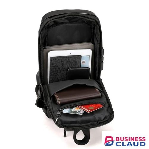 Multifunction Anti-Theft USB Sling Bag – Shoulder/Chest