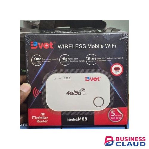 BVOT M88 Pocket WiFi â€“ 4G/5G Mobile Hotspot with SIM Slot