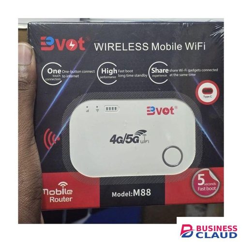 BVOT Plug-and-Play Portable Wi-Fi – Strong 4G/5G Network Signal