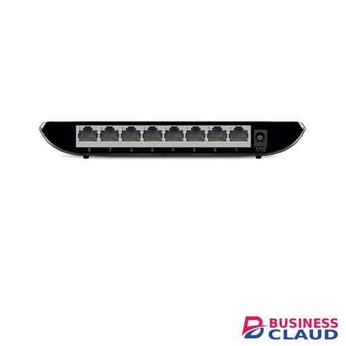 TPLink 8-Port Gigabit Desktop Network Switch, Plug And Play, Desktop Or Wall-Mount, Plastic Case Ethernet Splitter, Fanless, Traffic Optimization, Unmanaged- TP-LINK TL-SG1008D