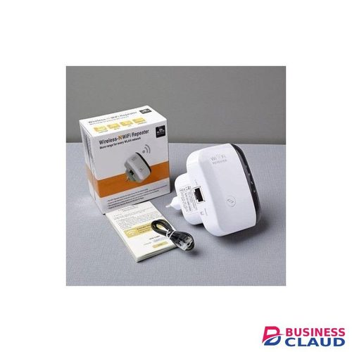 Quick and Easy Setup 300Mbps Wireless N WiFi Signal Booster with Built In Antennas and Strong Network Coverage