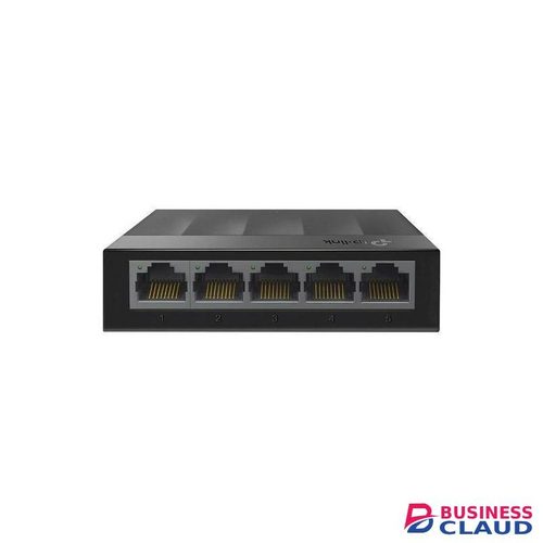 TP Link Litewave 5 Port Gigabit Ethernet Switch, Desktop Ethernet Splitter, Unshielded Network Switch, Plug & Play, Fanless Quiet, Unmanaged (TL-LS1005G)
