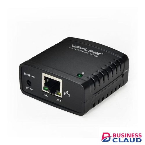 WAVLINK NU78M41 10/100Mbps Ethernet to USB 2.0 Network LPR Print Server