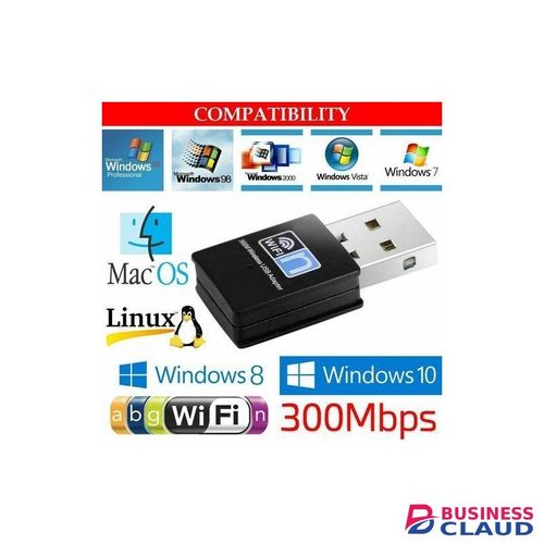 USB WiFi Dongle 300Mbps Wireless Adapter