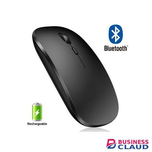 Rechargeable Wirelless Mouse – Dual Mode ( Bluetooth &2.4GHz USB), Silent Click, Ergonomic Design For Laptop/Desktop