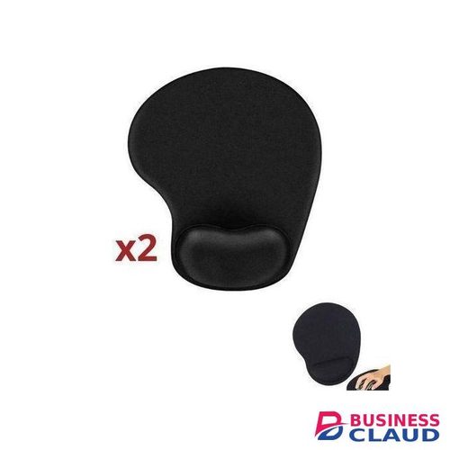 Pack of 2 Mouse Pads Wrist Rest, With Gel Hand Rest - Ergonomic - For Computer