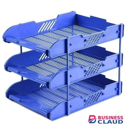 Buy now 3 Tier document Trey Letter Tray Side Load, Desktop File Organizer Desk Organizers and Accessories,3 Tier Paper Letter Tray Organizer forFile Holder, Desktop Organizer for Office Supplies Stackable Office Letter Organizer Desk Tray