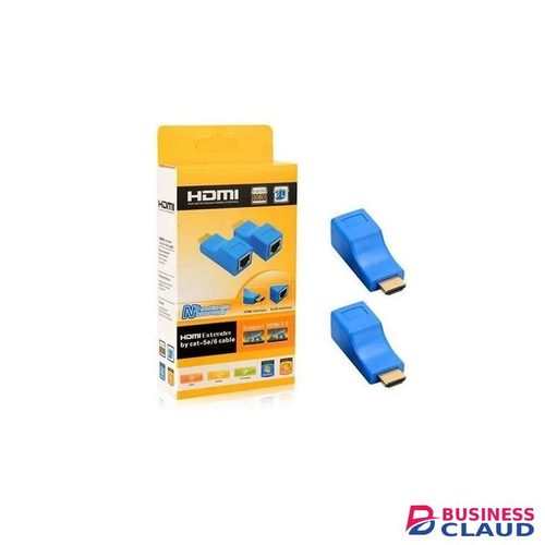 30M HDMI Extender HDMI to RJ45 Network Cable Converter
