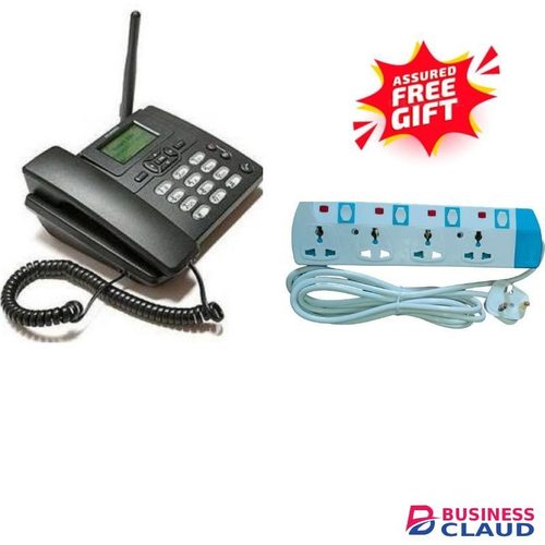SQ LS 820.Fixed Wireless Desktop Telephone.Dual SIM,Office And Home Phone.FREE GIFT
