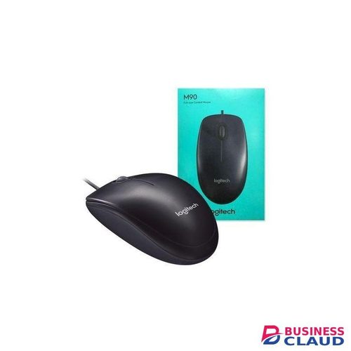 Logitech NEW ARRIVAL HIGH QUALITY M90 Wired Mouse-he ambidextrous design fits comfortably in either hand, providing a comfortable grip for extended use. Durable and dependable, the M90 Wired Mouse is an essential accessory for your computer