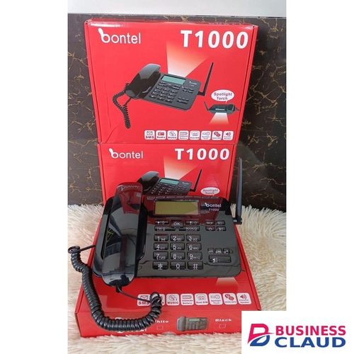 Bontel Landline Phone Durable Desktop Telephone with Clear ce Quality, Strong Signal Reception, Speed Dial, Caller ID, Hands-Free Function – Reliable Home & Office Communication