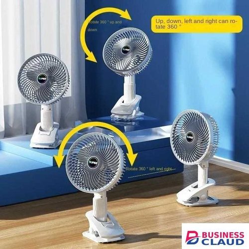 Portable Desktop Fan Clip on Fan Handheld Fan Clamp Fan Small and Quiet, Small Personal Cooling Fan for Desk Home Bedroom Office