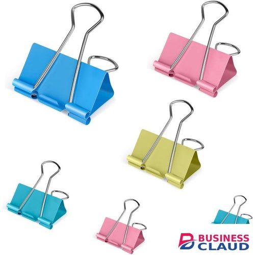 32mm Medium Metal Binder Clips Assorted 24 Pcs,for Office School Home
