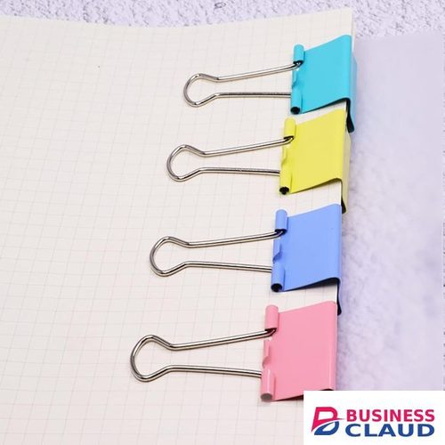 51mm Large Metal Binder Clips Assorted 12 Pcs,for Office,School,Home