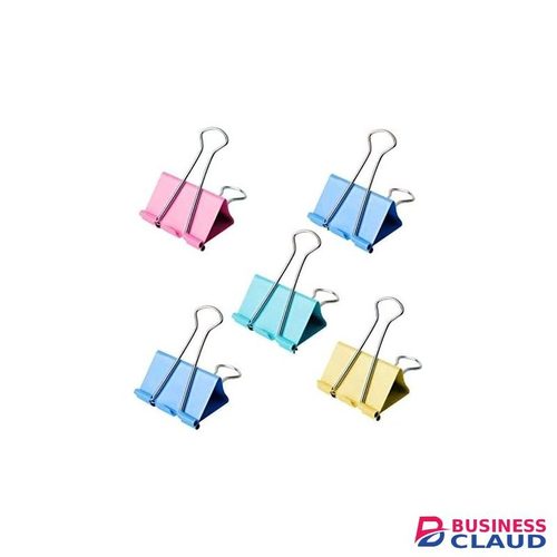 41mm Large Binder Clips Assorted 12 Pcs,for Office,School,Home. Multiple Colors