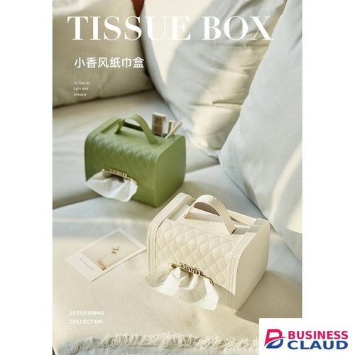 Luxury 3-Slot Tissue Box Cover & Desktop Organizer With Phone Holder, Elegant Multifunctional Napkin Dispenser For Living Room Dining Table & Office