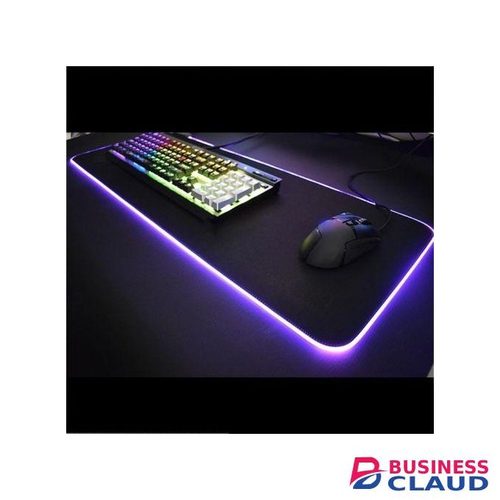Backlit Mouse Pad Keyboard Mat RGB Keyboard Mouse Mat Strong Mouse Pad Mat