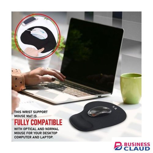 ZERO Ergonomic Mouse Pad with Gel Backrest for Ultimate Comfort