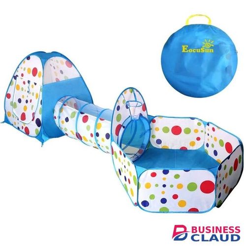 The 3pc playhouse for kids create a fun filled playground for child to crawl and play, improve baby's independent ability