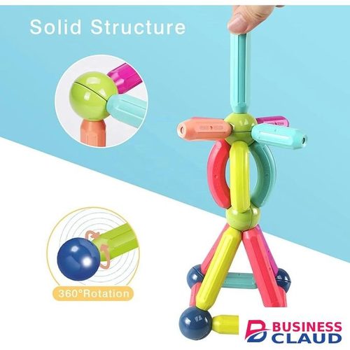64pc magnetic kids sticks