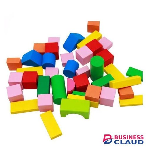 100pc Creative Kids Wooden Blocks