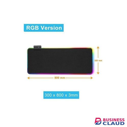 RGB LED Large Extended Computer Keyboard Gaming Mouse Pads 800x300x3mm