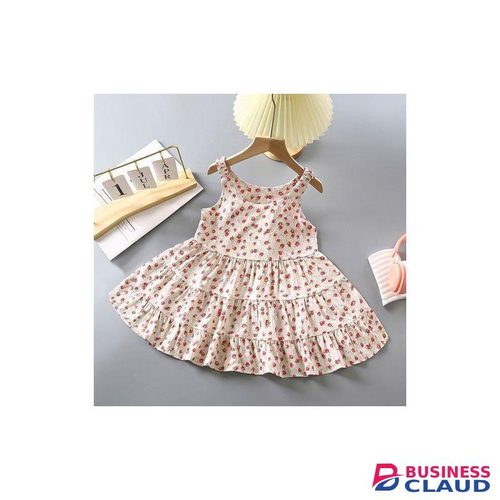 2pcs 0-3 Years Baby Girl Clothes Newborn Kids Dresses Sleeveless Solid Floral Skirt Apparel Outfits